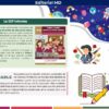 Tema 2 (Desarrollado): La NEM y los materiales educativos. Del trabajo rutinario al trabajo reflexivo y crítico. CTE 2025 11 Un colorido boletín educativo que presenta orientación escolar, vida saludable, acceso digital y consejos del Tema 10 (Desarrollado): Estrategias para desarrollar la evaluación formativa CTE 2025, además de ilustraciones vibrantes sobre un fondo estrellado.