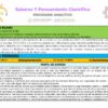 El documento educativo, denominado 