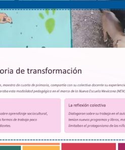 Captura de pantalla de una página web educativa titulada 