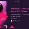 Proyecto Lúdico "Juego del Calamar PRIMARIA 1° - 6° NEM 23 Portada ilustrada con una persona con un traje con capucha rosa de una serie popular, sobre un fondo de humo violeta. El texto detalla un proyecto escolar titulado