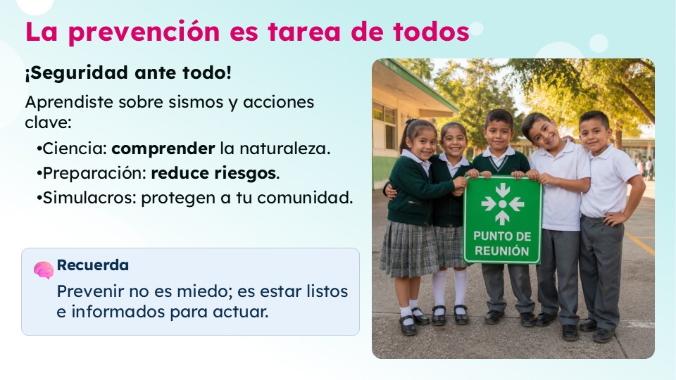 Paquete "NOS PREPARAMOS ANTE LOS SISMOS "1° a 6° Grado de Primaria SEPTIEMBRE 8 Paquete "NOS PREPARAMOS ANTE LOS SISMOS "1° a 6° Grado de Primaria SEPTIEMBRE - Imagen 8