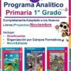 Planeacion de Noviembre Primer Grado