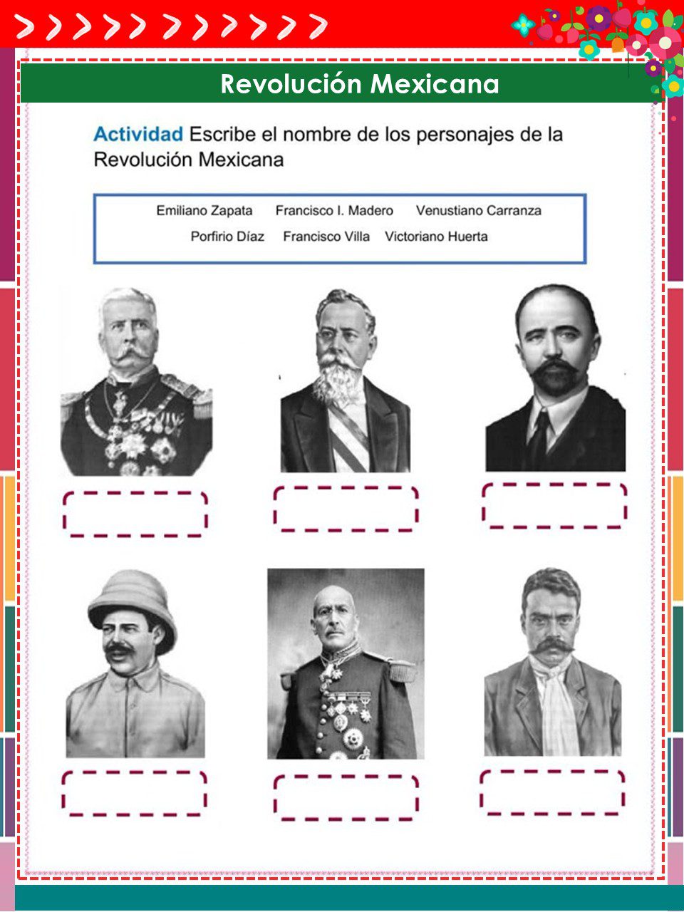 Planeación Proyecto Escolar: “Revolución Mexicana" 1°, 2° y 3° Grado Primaria NEM 2025 - 2026 6 Planeación Proyecto Escolar: “Revolución Mexicana" 1°, 2° y 3° Grado Primaria NEM 2025 - 2026 - Image 6