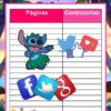 Agenda Escolar Lilo & Stitch 2025 – 2026 Editable 14 Un colorido gráfico titulado