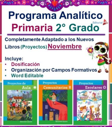 Planeacion de Noviembre de Segundo Grado