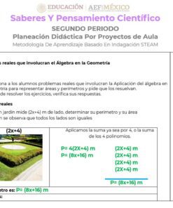 Un documento educativo titulado 