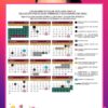 AGENDA ESCOLAR Oficial 2025-2026 de ABELITO - La Casa de los Famosos para México. Abarca de agosto de 2025 a julio de 2026 con símbolos de colores y notas que marcan los días festivos y eventos escolares-ideal para la planeación de preescolar, primaria y secundaria.