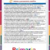 Observaciones y Sugerencias para Boletas de Evaluación Primaria 1° - 6° Grado NEM 15 Póster educativo colorido para primaria titulado