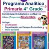 planeacion de noviembre de cuarto grado