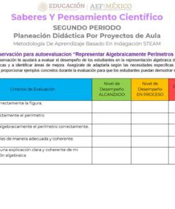 Un documento titulado 