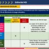 Rendición de Cuentas Primaria 3° Grado 2026 NEM 17 Un cuadro colorido en español que describe estrategias para reducir las tasas de deserción escolar. Incluye columnas para acciones, estado de cumplimiento y evidencia de logros. Las filas presentan estrategias, responsables, indicadores y métodos de mejora.