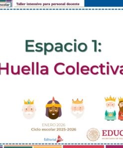 Taller Intensivo para Docentes – Enero 2026 (Productos Contestados) 27 Una colorida diapositiva de presentación con el título