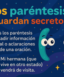 Gráfico educativo a color en español con el título 