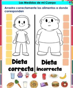 Dos niños de dibujos animados están uno al lado del otro. El de la izquierda, sonriente y delgado, lleva la etiqueta 