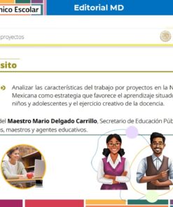 Tema 3 Contestado: Trabajo por proyectos CTE NEM 2025 - 2026 (Todos los Niveles) 15 Una diapositiva titulada