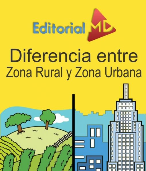 diferencia entre zona rural y urbana