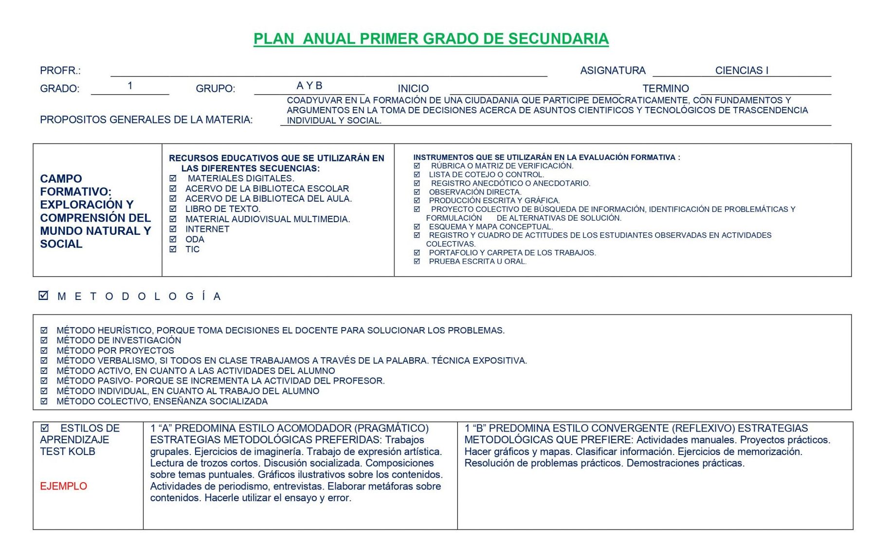 Dosificación Biología Trimestral - Aprendizajes Esperados 02