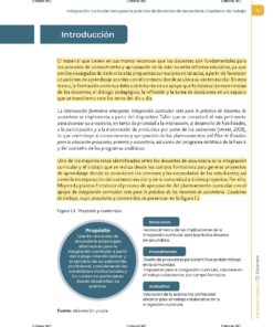 Página de un cuaderno de ejercicios titulado 