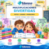 Multiplicaciones Divertidas para Primaria | Retos, Juegos y Problemas + PDF, Word y PowerPoint