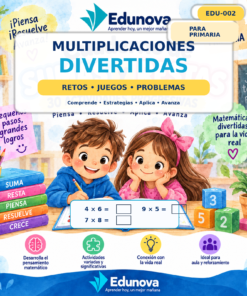 Multiplicaciones Divertidas para Primaria | Retos, Juegos y Problemas + PDF, Word y PowerPoint