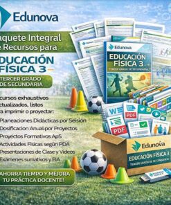 Educación Física 3: Programa Analítico, Planeaciones y Recursos Didácticos.