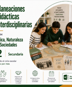 Planeaciones Interdisciplinarias NEM Ética, Naturaleza y Sociedades 2° Secundaria 2026-2027 | Todo el Ciclo Escolar Mes por Mes