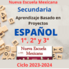 plan didactico de español secundaria ciclo 2023-2024