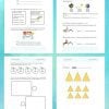 Evaluación Final Segundo Grado de Primaria (Modificable) 6 Cuatro páginas de contenido educativo que incluyen texto y diagramas, con ejercicios y Evaluación Final Segundo Grado de Primaria (Modificable) relacionados con diversas materias como matemáticas y ciencias, mostrados en una disposición de cuadrícula.