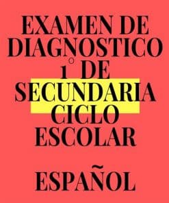 Exámenes de Diagnostico de 1° De Secundaria Español