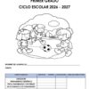 Examen de diagnóstico primer grado 26-27