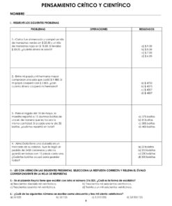 EXAMEN DE DIAGNOSTICO SEXTO GRADO 2026 2027 6