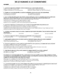 EXAMEN DE DIAGNOSTICO quinto grado 2026 2027 13