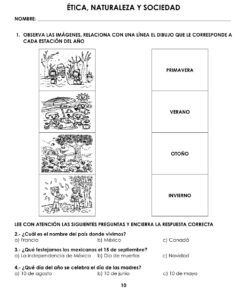 EXAMEN DIAGNOSTICO TERCER GRADO 2026 2027 11