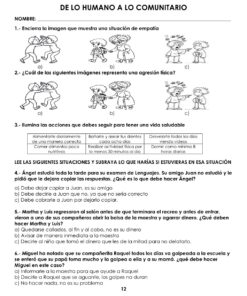EXAMEN DIAGNOSTICO TERCER GRADO 2026 2027 13
