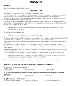 EXAMEN DIAGNOSTICO TERCER GRADO 2026 2027 2