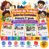 Fichas de Trabajo para Primaria 1er Grado | 79 Fichas de los 4 Campos Formativos y Todos los Contenidos
