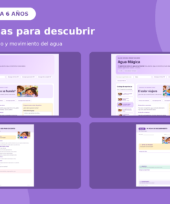 Agua Mágica Preescolar | 15 Experimentos con Agua, Fichas PDF Ilustradas y Portal Interactivo 6 EduLAB Agua Magica Imagen 2
