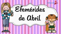 Efemérides de Abril