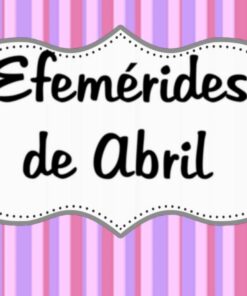 Efemérides de Abril