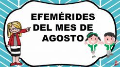 Efemérides de Agosto