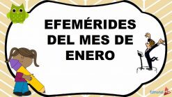 Efemérides de Enero
