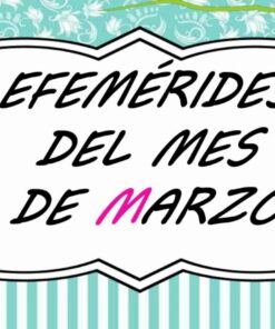 Efemérides de Marzo