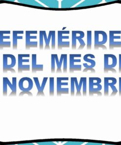 Efemérides de Noviembre