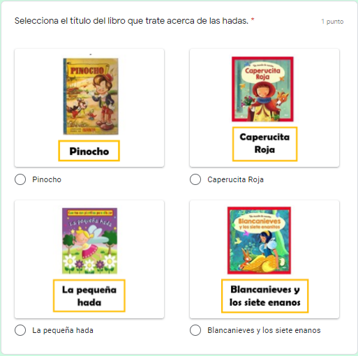 Ejemplo Exámenes en Google Forms 04