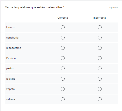 Ejemplo Exámenes en Google Forms 2do grado 05