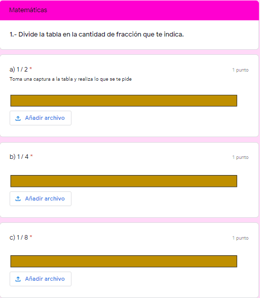 Ejemplo Exámenes en Google Forms 3er grado 04