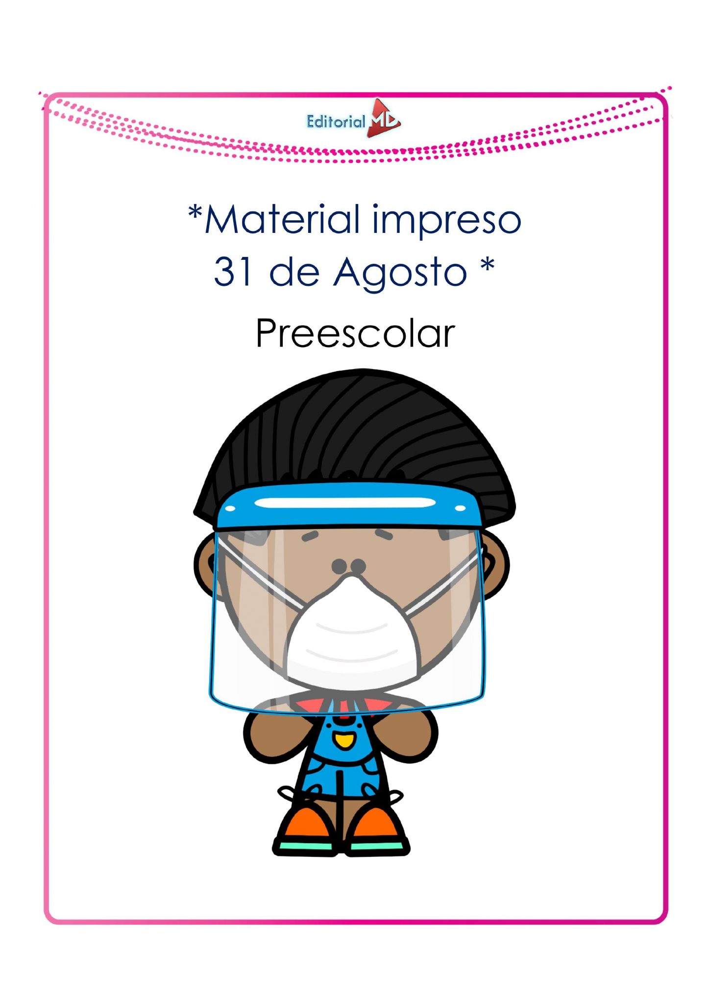 Ejemplo de materiales de apoyo Preescolar JPG
