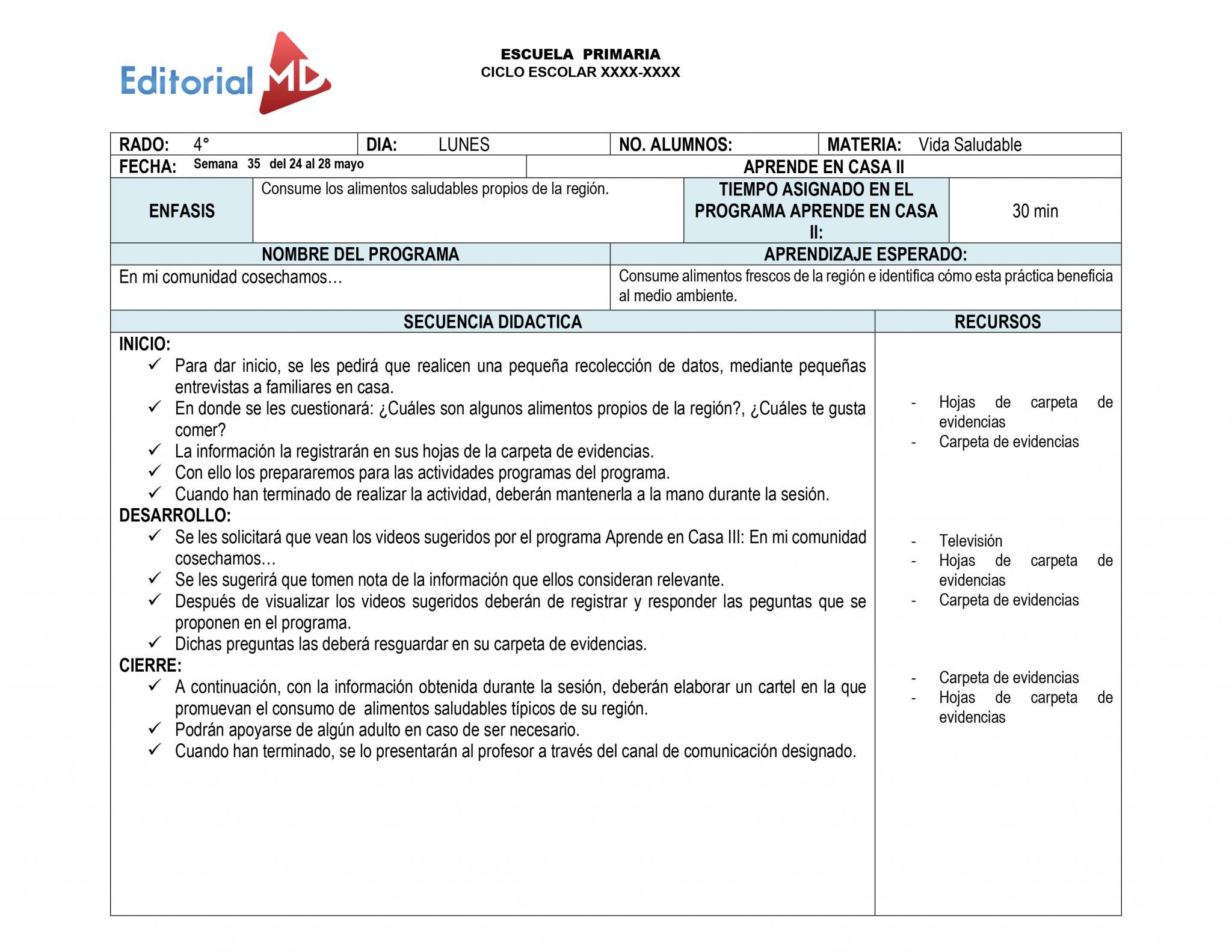 Ejemplo plan de trabajo semana 35 del 24 al 28 de Mayo del 2021 01