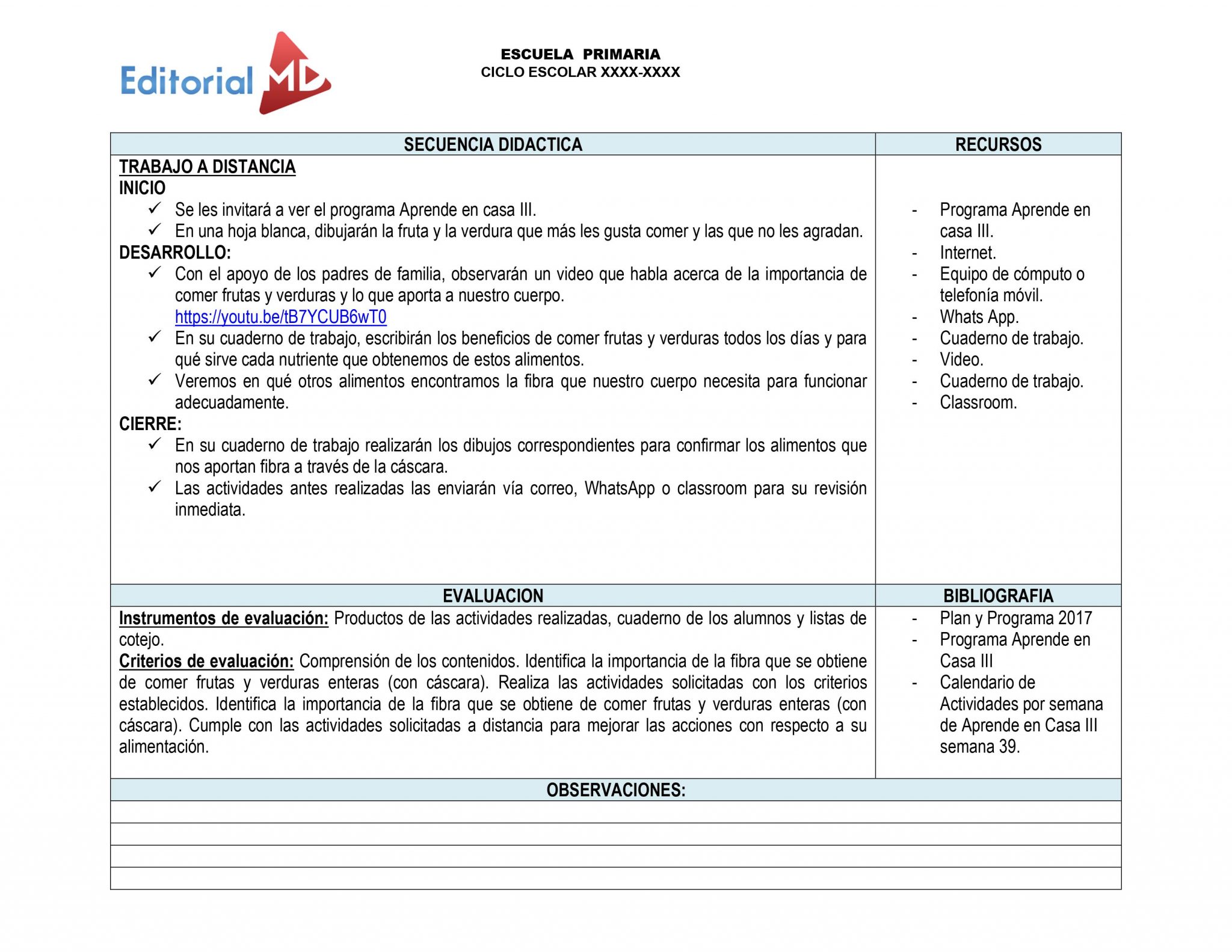 Ejemplo plan de trabajo semana 39 del 21 al 25 de junio del 2021 02