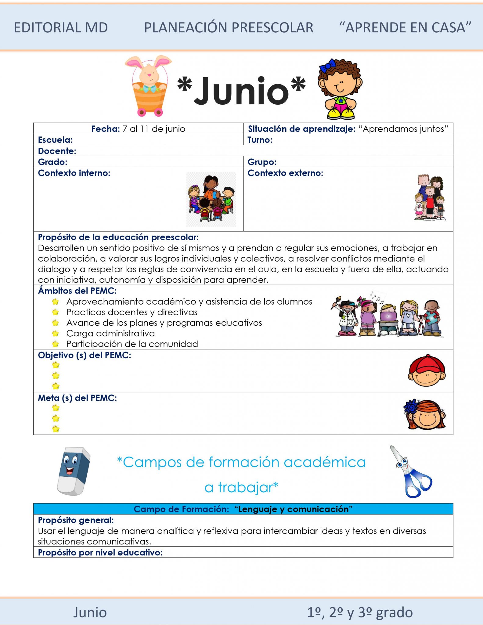 Ejemplo planeación Híbrida semana 38 de preescolar 01